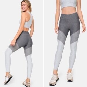 Outdoor Voices Two-Tone Gray Leggings